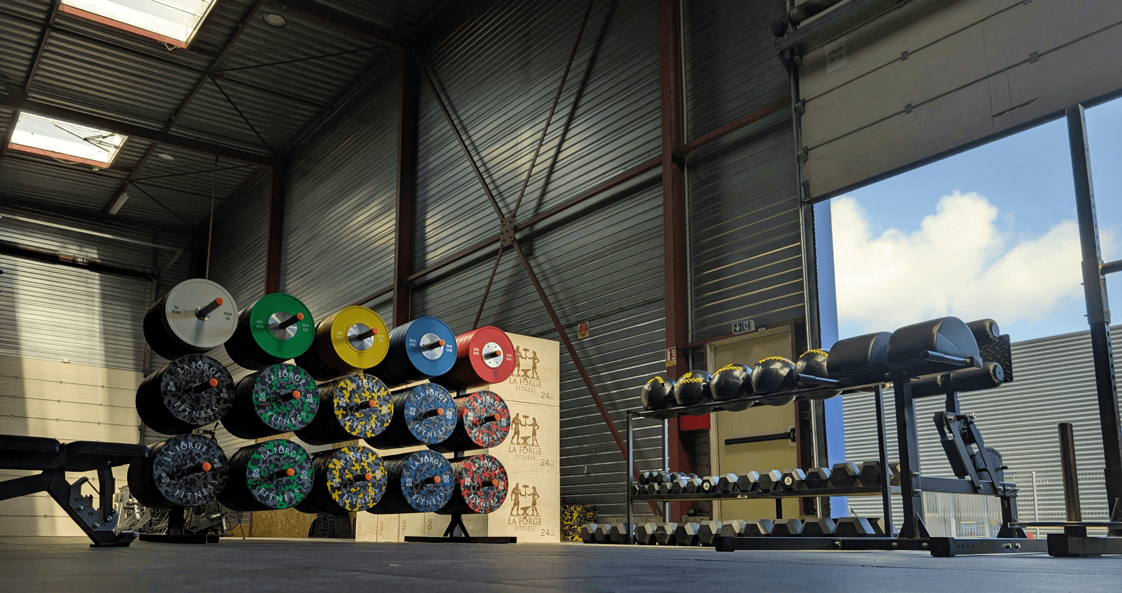 La Forge Fitness Orléans - Salle de sport cross training et entraînement fonctionnel avec équipements modernes